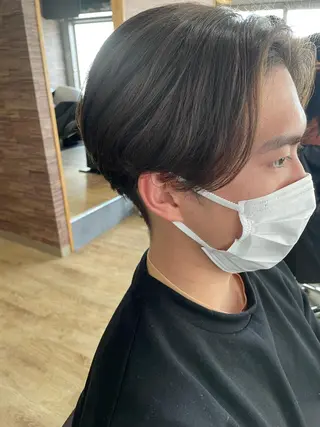 パーマ メンズ 月200名以上担当 六甲徒歩30秒のヘアスタイル