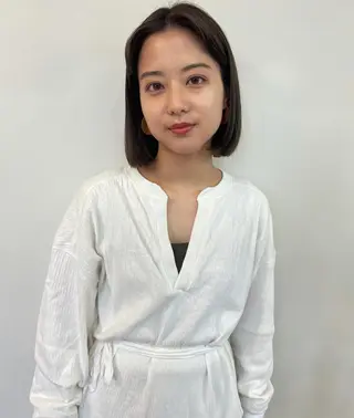 ショート カラー 田中 碧のヘアスタイル