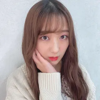 ロング sweep☁️ ルカ┊透明感カラーのヘアスタイル