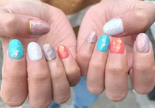 ネイル 前田 萌のネイルデザイン