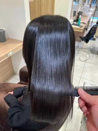 セミロング カラー 🫧透けカラー🫧 乃愛のヘアスタイル