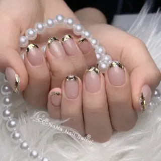 ネイル CC  NaNa ワンホンネイル🌙Nのネイルデザイン