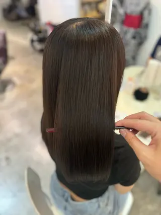 セミロング カラー 髪質改善・デザイン 特化Shion🦊のヘアスタイル