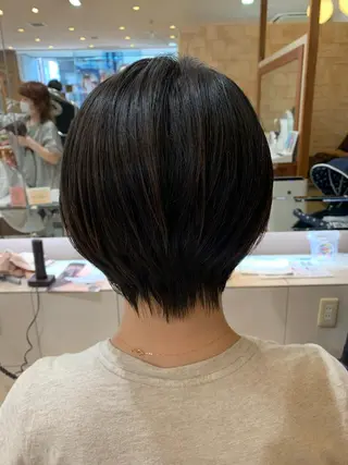 ショート 川崎レイヤーカット /江口真正のヘアスタイル