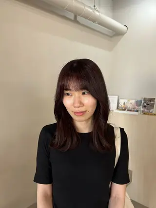 ミディアム カラー fleurdelis ୨୧ AOIのヘアスタイル
