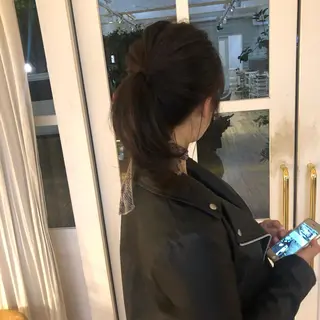 ロング カラー qpula所属・qpula misuzuのヘアスタイル