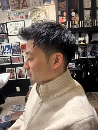 ショート メンズ CribHoodbarbershop所属・白井 昇太のヘアスタイル