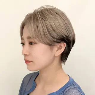 ショート カラー ショート特化✨ 津々美のヘアスタイル