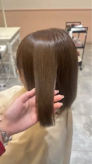 カラー レイヤーカット/ 艶 カラー/Manakaのヘアスタイル