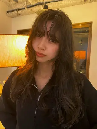 ロング カラー ヘアアレンジ 🎀suzuna 透明感colorのヘアスタイル