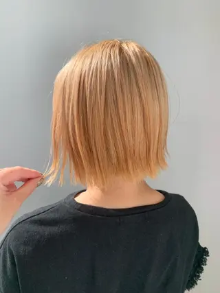 ショート カラー SALOWIN原宿iori B１階所属・🫧美髪育成美容師 WASHIZU🫧のヘアスタイル