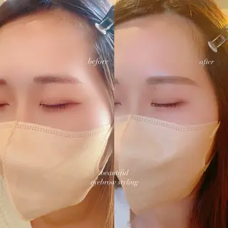 アイブロウ 片桐 星のマツエク・マツパデザイン