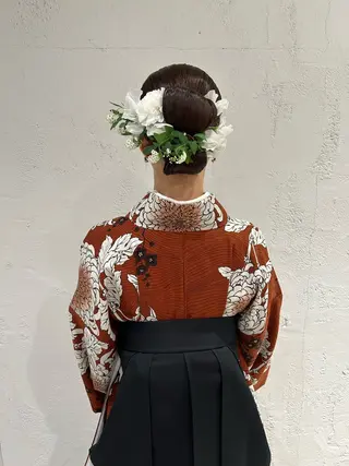 ヘアアレンジ 艶カラー🌸アレンジ 🌹Sally🕊️のヘアスタイル