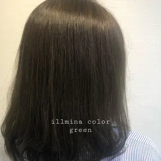 ミディアム 似合わせカラー✨人気 荻窪🌈川端風子のヘアスタイル