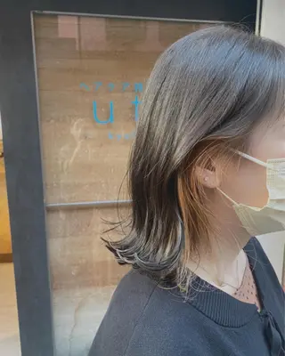 ミディアム カラー newi京橋 【sachi】のヘアスタイル