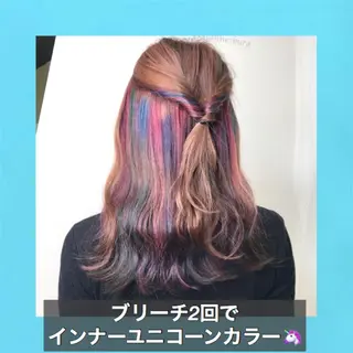 セミロング カラー サロウィン所属・K-POP好き美容師 🇰🇷Kai.Yのヘアスタイル