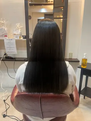 ロング カラー 吉岡 なみのヘアスタイル