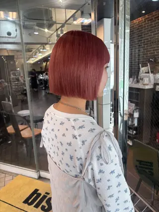ミディアム サラ艶/ボブカット 🪩💫KAYOのヘアスタイル
