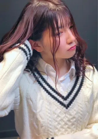 ロング カラー 柿本拓【全席完全個室 ログネオン】のヘアスタイル