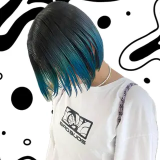 ショート カラー hair salon　丹tan所属・Rena✴︎トレンド ×スタンダードMIXのヘアスタイル