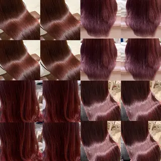 カラー 艶カラー🩵中久保 舞優🩵のヘアスタイル