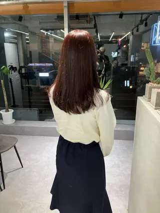 ロング カラー 小林 拓真のヘアスタイル