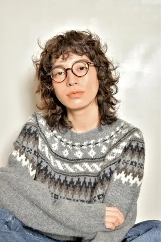 ミディアム カラー パーマ AND THE BRICKS所属・AND THE BRICKS北川珠紀の眉毛・アイブロウイメージ