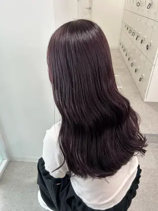 ロング カラー 愛結 暖色カラー🎀🩰のヘアスタイル
