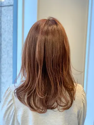 ミディアム カラー WISTERIA P LUS1 ikumiのヘアスタイル