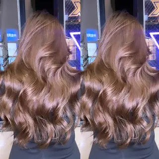 セミロング カラー ヘアアレンジ 色気グレージュ 🤍kosuke🤍のヘアスタイル