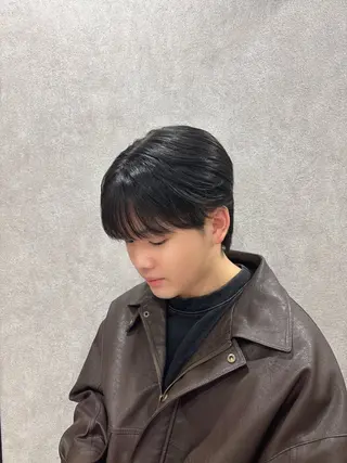 ショート メンズ 【レイヤー/艶カラー /髪質改善】NOAのヘアスタイル