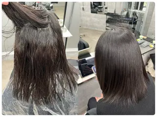 ミディアム カラー パーマ 🌈艶髪/髪質改善 新宿itouのヘアスタイル