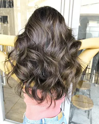 カラー レイヤーカット BLend 渋谷のヘアスタイル