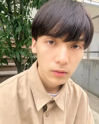 ショート メンズ🍃ナチュラル 韓国風ヘアRENのヘアスタイル