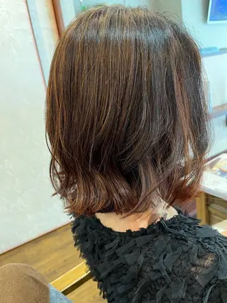 ミディアム カラー Lamie所属・大人女子&髪改善専門 Nobuフリーランスのヘアスタイル