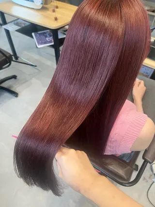 カラー asuka 大阪梅田のヘアスタイル