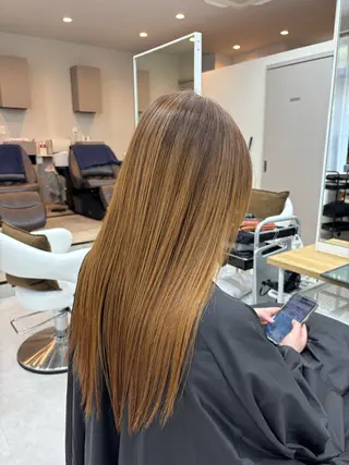 セミロング 磯部 拓磨のヘアスタイル