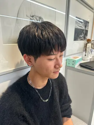 ショート レイヤー小顔ショート 吉田ジョウのヘアスタイル