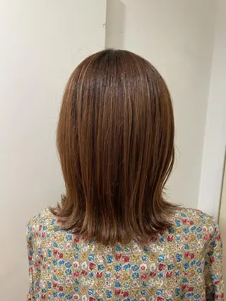ミディアム 🦋透明感 艶カラー Rie🦋のヘアスタイル