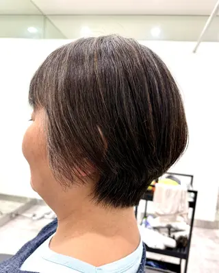 ショート カラー ヘアアレンジ 💝似合わせカット& カラーUruna💝のヘアスタイル