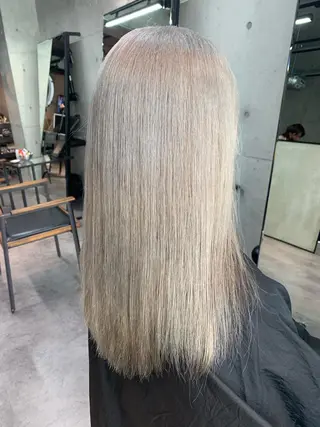 ロング カラー BOOMBOX所属・Clair クレアのヘアスタイル