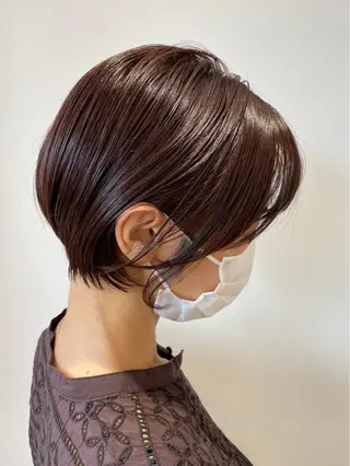 ショート ウサミ/髪質改善 酸性ストレート🌈のヘアスタイル