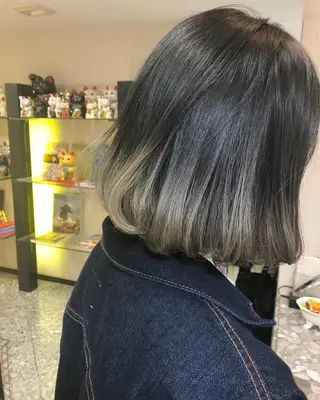 ショート カラー ヘアアレンジ ボブ/ミニボブ/ 立河今日子のヘアスタイル