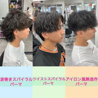 パーマ メンズ 町田エリアＮｏ．１/ パーマ特化/太田京希のヘアスタイル