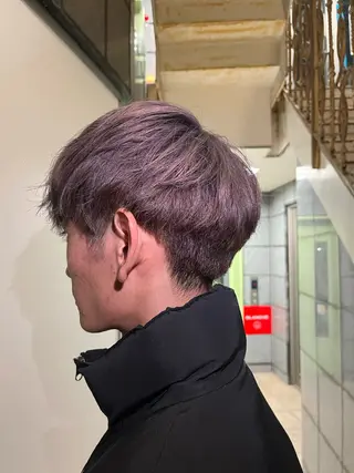 メンズ 髪質改善カラー&トリートメント専門店BLOOMA原宿所属・はやと /メンズセット/上野のヘアスタイル