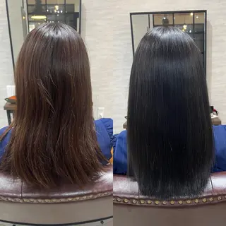 ロング ✨髪質改善✨ 縮毛矯正/佐藤恵太のヘアスタイル