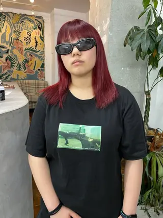 セミロング 🫧透明感カラー🫧 ハシモトタケルのヘアスタイル