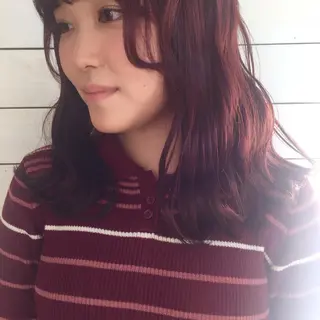 カラー 黒田瀬奈/ボブ まろやかベージュのヘアスタイル