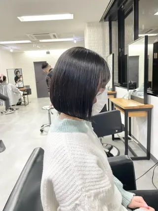 ミディアム 新宿/韓国レイヤー/ 髪質改善/佐藤航のヘアスタイル