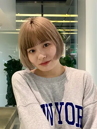 ショート カラー 村田 りょうやのヘアスタイル